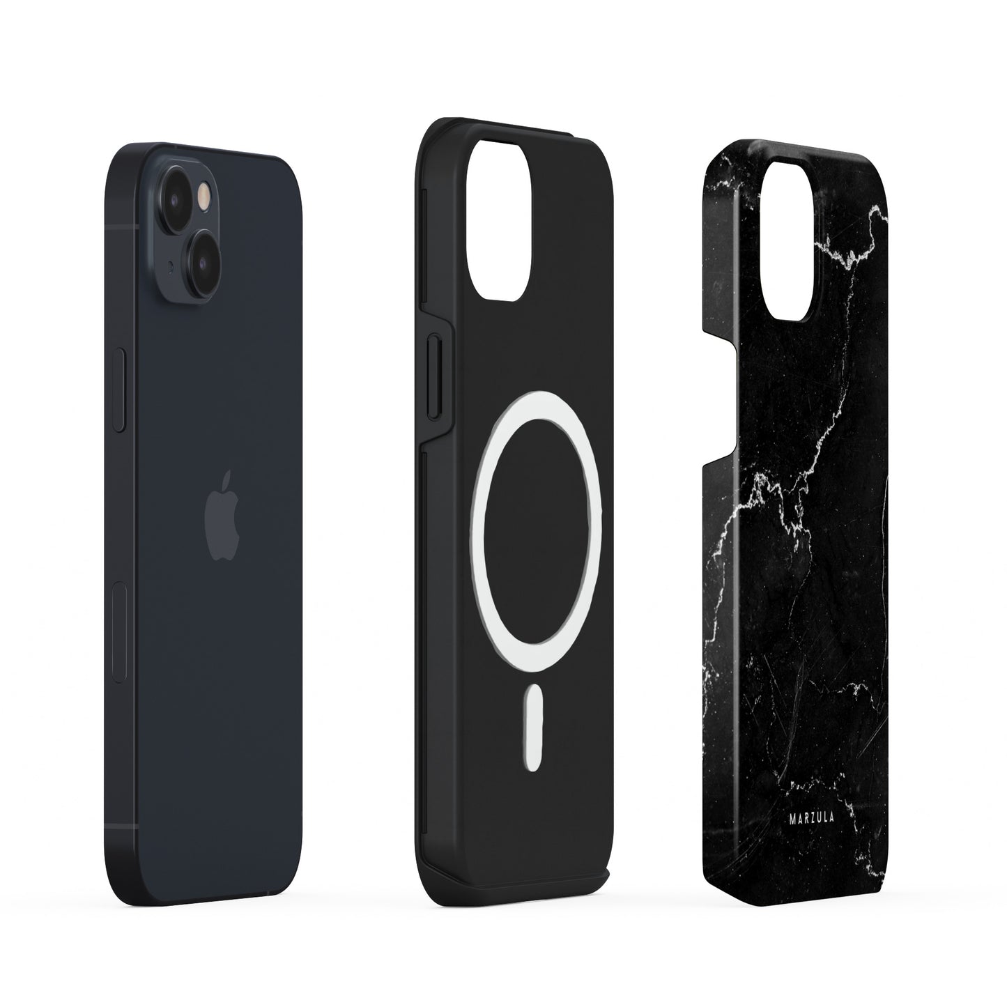 Black Abyss MagSafe Tough iPhone Case