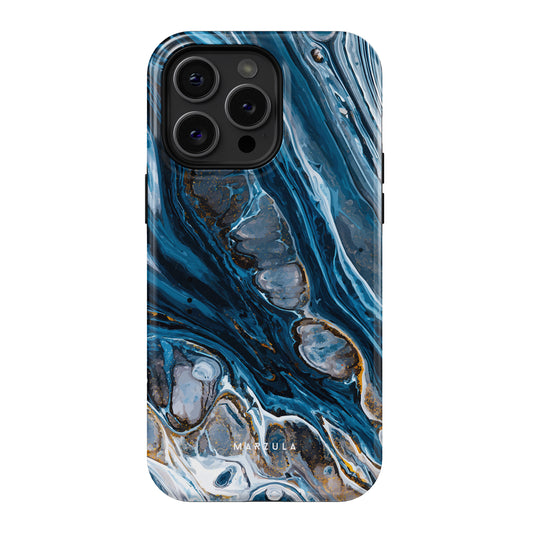 Deep Azure Tough Phone Case